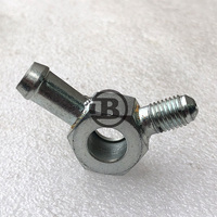 BOOST New S6K (tubo de retorno de aceite del inyector) de tres vías para piezas de excavadora de motor Mini accesorios de excavadora