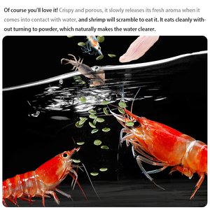 Nourriture pour crevettes Yee, nourriture pour écrevisses, nourriture pour escargots d'eau pour crevettes rouges cristallines, homards, crabes, petits animaux de compagnie - Product Image 5