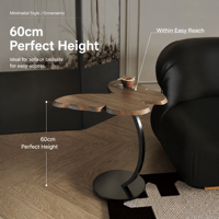 Mesa de Centro con Forma de Mariposa, Estructura de Madera Maciza y Tablero de Fibra de Densidad Media, Estilo Chino Clásico, Diseño Moderno para Sala de Estar o Dormitorio