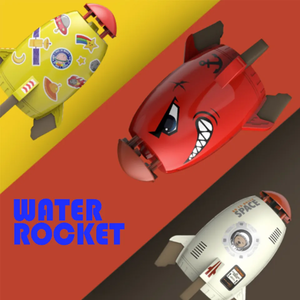 Juguete de Cohete Espacial con Aspersor Giratorio, Novedad de 2024, Juguete de Verano para Niños, Juegos al Aire Libre, Juguete Acuático - Product Image 3