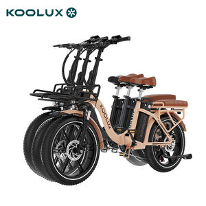 Vélo électrique de ville KOOLUX X16 250W pour adultes, batterie lithium 15.6Ah 48V, porte-bagages arrière, 7 vitesses, pneus larges, stock UE. - Product Image 1