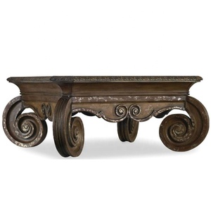 Meubles de salon de style américain moderne <span class=keywords><strong>Table</strong></span> basse de <span class=keywords><strong>cocktail</strong></span> rectangulaire en bois - Product Image 1