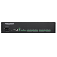 Processeur audio numérique 2U DSP 24 bits 114 dB avec mixeur matriciel, suppresseur de rétroaction et alimentation fantôme 48 V
