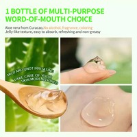 Crème Visage Hydratante et Apaisante au Gel d'Aloe Vera Soin de la Peau Réjuvénateur Crème Beauté Personnalisée OEM