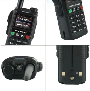 Radios bidirectionnelles longue portée UV-18 10W AM/FM six bandes <span class=keywords><strong>VHF</strong></span>/UHF avec communication maritime, résistance à l'eau IPx4, batterie 1000-1500mAh - Product Image 3