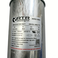Condensador de Potencia RTR Original de Larga Duración, Reactor de Alta Reactancia para Sistema de Compensación de Energía Industrial