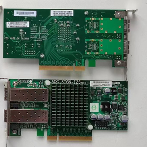 AOC-STGN-I2S Dual Port SFP + 82599 10gbe điều khiển <span class=keywords><strong>Ethernet</strong></span> Card X520-DA2 Nic thẻ Rev: 2.0 Card mạng - Product Image 2