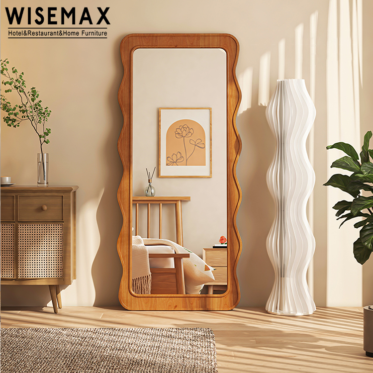 WISEMAX FURNITURE - Italian Home Decor Plywood Frame Mirror