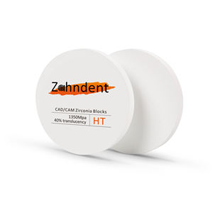 Cina prodotti per materiali dentali HT <span class=keywords><strong>White</strong></span> 1350Mpa blocco di <span class=keywords><strong>zirconia</strong></span> dentale in odontoiatria - Product Image 1
