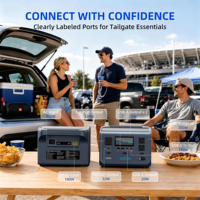 Station portable ABOK 300W 288Wh LiFePO4, générateur solaire, panneau solaire, chargeur de voiture, démarreur de secours, alimentation de secours pour la maison