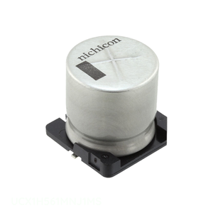 ตัวแทนจำหน่ายอย่างเป็นทางการ ตัวเก็บประจุอลูมิเนียม 560uF UCX1H561MNJ1MS 560UF 20% 50V แบบ SMD - Product Image 1