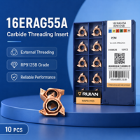 Ruian Factory ISO Thread Inserts 16ER 16IR 11ER 11IR 22ER 22IR AG60 Carbide Cutting Tool Insert