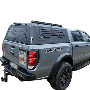 Cubierta de Acero para Camioneta 4x4 de Doble Cabina, Compatible con Ford F150 Raptor <span class=keywords><strong>2023</strong></span>, Accesorios Impermeables, Techo Rígido para Camioneta Raptor <span class=keywords><strong>Ranger</strong></span> - Product Image 1
