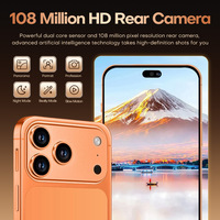 Teléfono Inteligente Galax S24 Ultra 5G, Cámara Trasera de 108MP, Doble SIM, Diseño Impermeable, Sensor de Huellas Dactilares, Pantalla Grande, AMOLED en Francés e Inglés