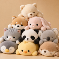 Peluche lestée personnalisée pour soulager l'anxiété, jouet en peluche super doux en forme de chien pour le confort émotionnel et l'accompagnement