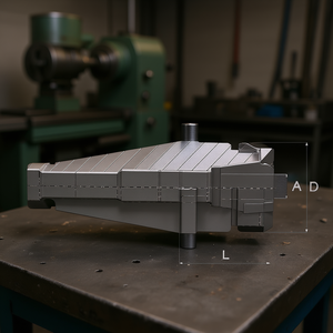 Support de serrage Fervi pour mandrin, compatible avec les clés L A D F - Product Image 3