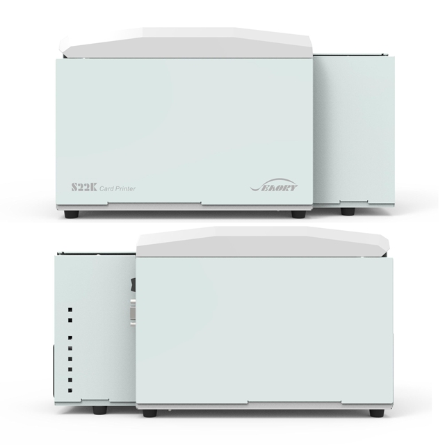 Seaory S22K Self-service Kiosk Dual-sided Imprimante Dye Sublimation Direct-to-card Impresora Cr80 Plastic ID Card Printer
