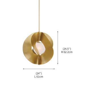 Lámpara Colgante Moderna de Lujo para Comedor, Alabastro Natural, Latón, LED, CE, UL, SAA, Alto Brillo, <span class=keywords><strong>Gloria</strong></span>, Premium - Product Image 4