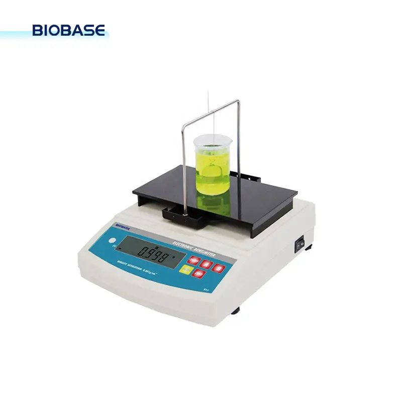 Biobase Chine Densimètre solide et liquide 0.001-99.999g/cm3 densimètre de haute précision pour hôpital de laboratoire