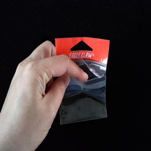 제조업체 도매 투명 OPP 헤더 파우치 투명 소매 포장 백 - Product Image 6