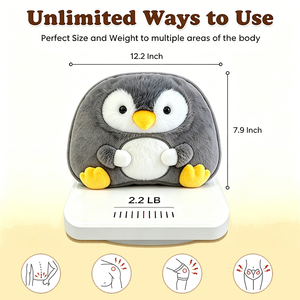 Almohadillas Térmicas de Peluche para Calentar en el Microondas, Removibles, para Aliviar Cólicos <span class=keywords><strong>y</strong></span> Dolores Menstruales, Gran Venta - Product Image 3