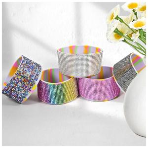 Đế lót ly kim tuyến PP chống trượt cho cốc 20-30oz, đường kính 2.8-2.9 inch, thân thiện với môi trường, có thể tái sử dụng - Product Image 2