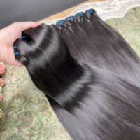 12a Cheveux Humains Remy 100% Non Traités, Vierge, Lisses Naturels, Double Tirage, Qualité Supérieure, Origine Vietnamienne, Fournisseur de Bundles