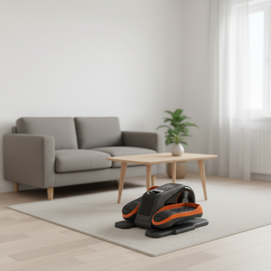 Máquina de ejercicio de uso multifuncional TUDEEN, máquina elíptica para debajo del escritorio <span class=keywords><strong>con</strong></span> mango y soporte remoto - Product Image 1