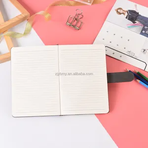 A5 Notebook Customized Logo Leather Covered Magnetic Suction Buckle Notebook With Sandwiching