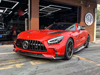 Kit carrosserie en fibre de carbone de style ZS pour Mercedes Benz AMG GT GTS GTR Pare-chocs Ailes latérales Aile arrière Capot moteur