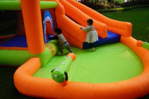 NBINFLATABLE ขายสไลเดอร์น้ำเป่าลมราคาถูกสำหรับสนามหลังบ้านและในร่ม, สไลเดอร์น้ำเป่าลมสำหรับเด็กเล็กใช้ในบ้าน - Product Image 5