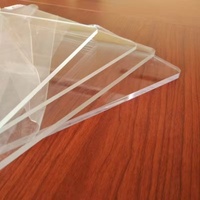 Plaque acrylique coulée ultra-transparente à haute transmission, panneau PMMA transparent pour signalétique et découpe laser