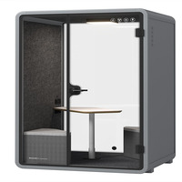 Cabine silencieuse climatisée avec isolation phonique, surface au sol de 3,8 m² ㎡