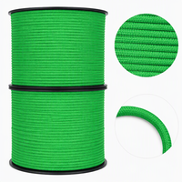 Cordon Paracord Écologique 550, 4mm, 7 Brins, Nylon, 305m, Corde de Parachute, Kit de Survie DIY, Bracelet Artisanat, Toutes Saisons, Vente en Gros