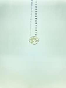 Collier pendentif minimaliste en argent sterling 925 massif Bijoux fins personnalisés de qualité supérieure avec pierre précieuse Moissanite - Product Image 5