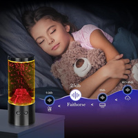 Proyector de Galaxias, Lámpara Volcán LED RGB Recargable por USB, con Efecto de Erupción, para Habitación Infantil, Dormitorio y Decoración de Fiestas