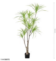 Bonsaï artificiel, faux arbre Dracaena, 1,8 m, matériau PE, respectueux de l'environnement, décoration pour la maison et le bureau