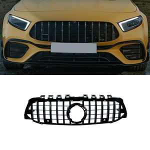 Parrilla Delantera para Auto, Rejillas de Carreras, Kit de Carrocería para Mercedes Benz Clase A W177 A180 A200 A220 AMG 2018+, Accesorios para Auto - Product Image 2