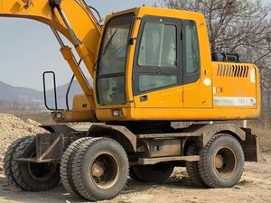 Excavatrice sur pneus haute performance Hyundai R150W-7 d'occasion en bon état Pelleteuse à vendre à bas prix Construction coréenne Hyundai 150 - Product Image 5