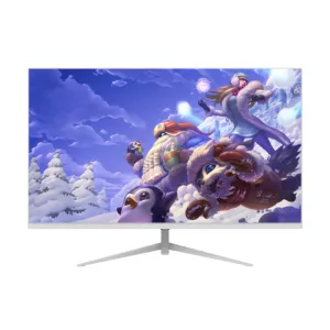 חדש עיצוב 27 אינץ צג 60 hz 4k מחשב צגי מסך מחשב עם מנורת אפקטים