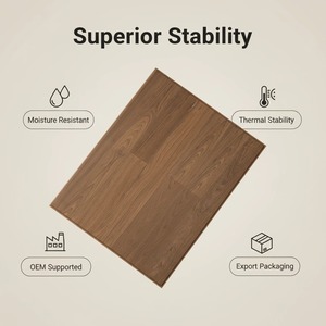 Piso de Madera de Nogal Negro de Ingeniería, Directo de Fábrica, con Entrega Rápida y Logotipo Personalizado - Product Image 2