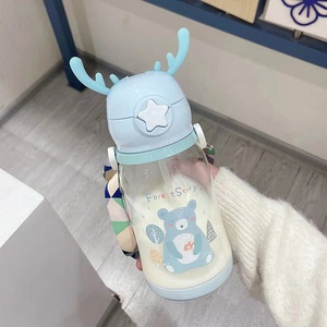 Tasse mignonne en <span class=keywords><strong>plastique</strong></span> en gros produits uniques dessin animé Kawaii pour l'<span class=keywords><strong>école</strong></span>/enfants bouteille d'eau personnalisée bois grande capacité - Product Image 5
