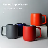 Tasse en céramique moderne de haute qualité Tasse à eau en gros Logo imprimé Tasse à café et lait créative