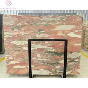 <span class=keywords><strong>Rosa</strong></span> norvegia แผ่นหินอ่อนสีแดงกุหลาบบ้านพักตากอากาศที่หรูหราหินธรรมชาติสำหรับห้องรับประทานอาหารผนังการตกแต่งภายในเฟอร์นิเจอร์การออกแบบตกแต่ง - Product Image 4