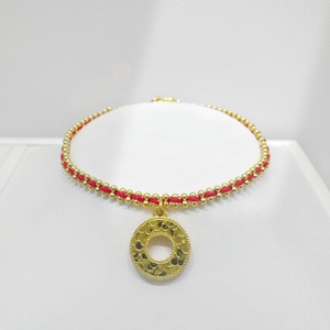 wholesale simple plata 925 Sterling Silver string <b>Bracelets</b> fashion personalized handmade 14k gold <b>red</b> rope <b>bracelet</b> for women - Product Image 4