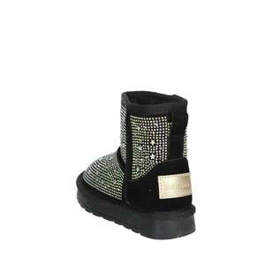 Botas Bajas para Niña, Color Negro HX003, con Estrellas de Diamantes de Imitación, para Invierno - Product Image 2