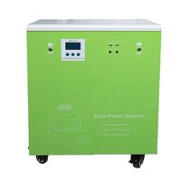 Système solaire complet pour le camping en plein air 6KW tout-en-un WON-W1-1AP6000W avec onduleur à onde sinusoïdale pure et écran LCD