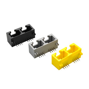 <span class=keywords><strong>Prise</strong></span> réseau RJ45 1x2 tout en plastique 8P8C RJ45 MINI 1X2 <span class=keywords><strong>prise</strong></span> de Port réseau <span class=keywords><strong>prise</strong></span> d'alimentation connecteur femelle pour routeur Modem <span class=keywords><strong>optique</strong></span> - Product Image 6