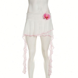 Rok Mini Wanita Lucu Desain Baru Musim Panas 2026 Trendi Warna Putih Grosir - Product Image 5