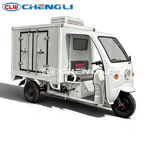 รถสามล้อตู้เย็น CLW สำหรับขนส่งสินค้าแบบแช่เย็น รถสามล้อไฟฟ้าพร้อมกล่องบรรทุกขนาดใหญ่ - Product Image 5